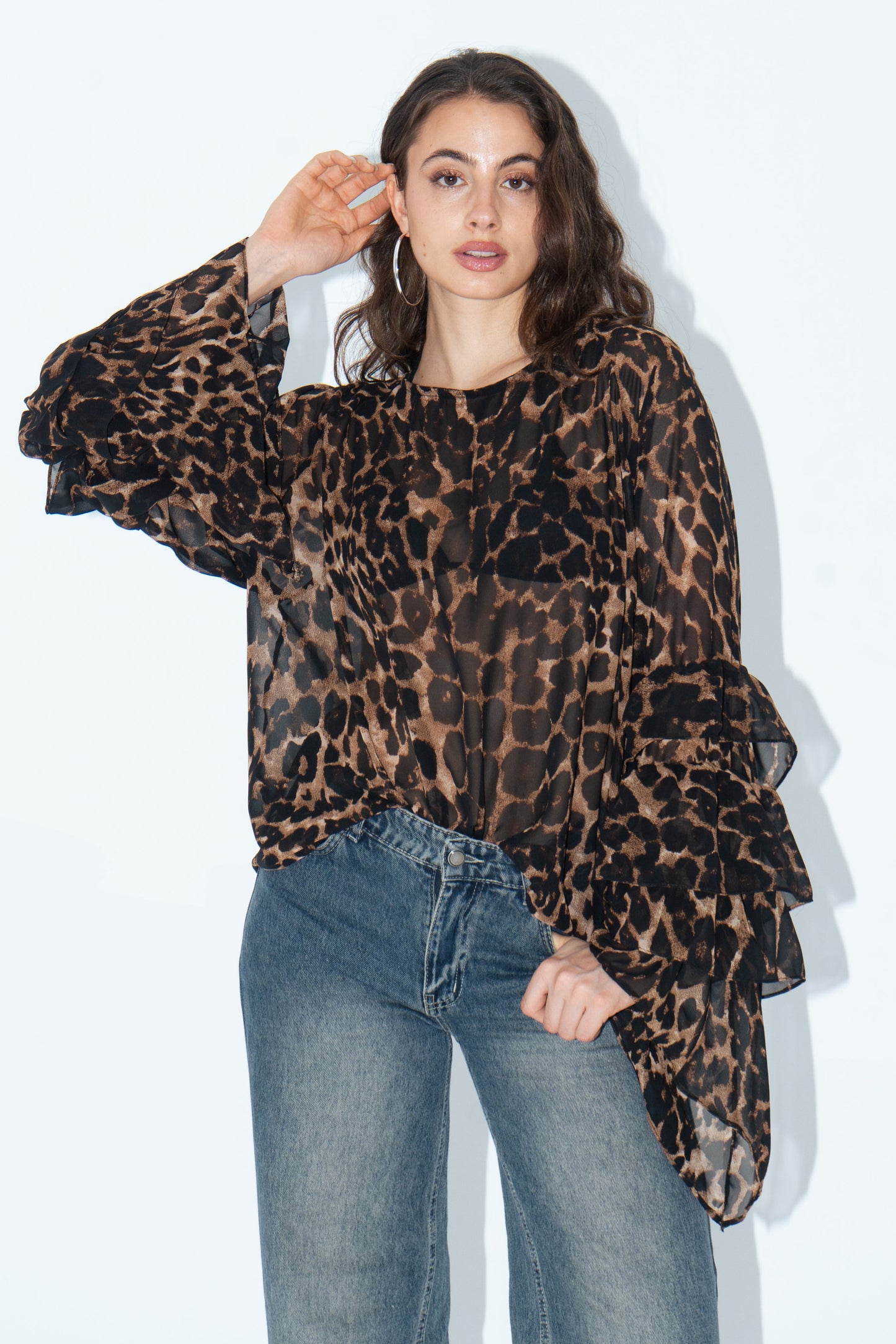 Diva Drapes Blouse