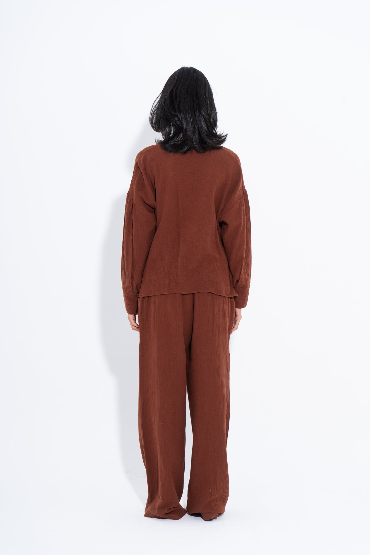 Seashell Co-Ord Set - Brown