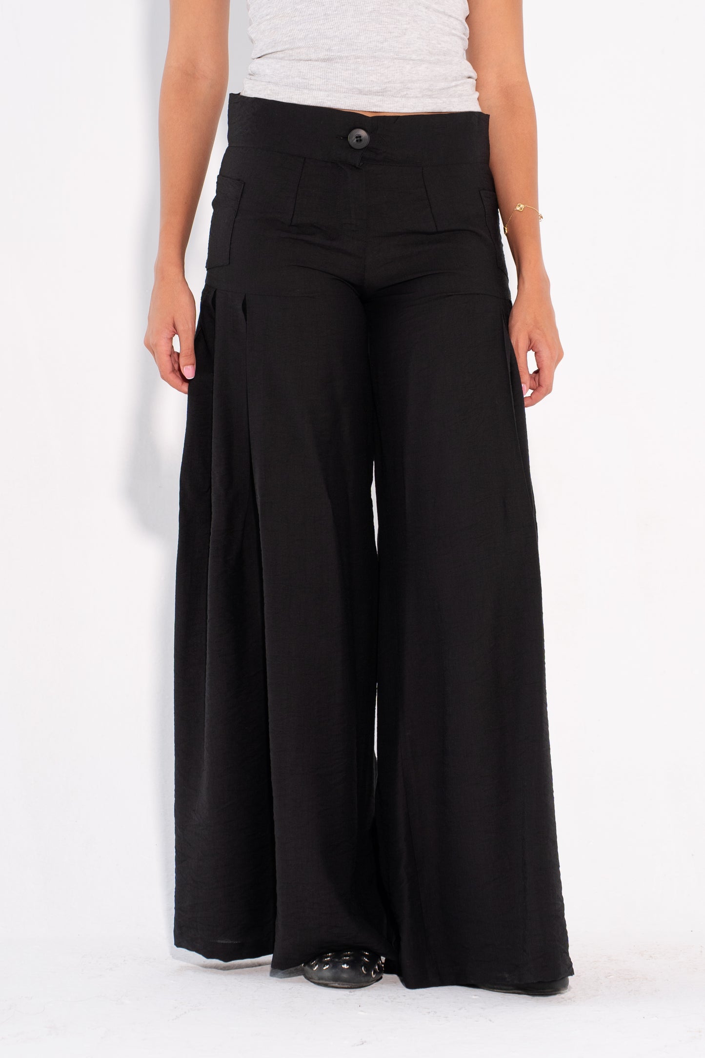 The Soft Girl Pants - Black