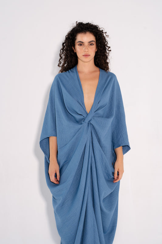 The Sea Breeze Kaftan- Blue