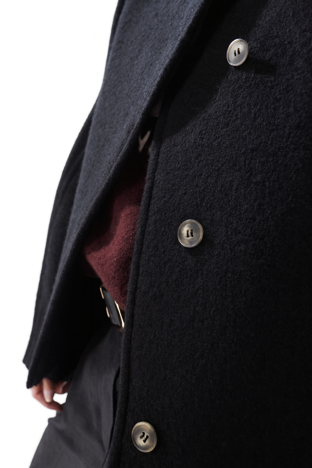 The Signature Buttons Jacket - Black