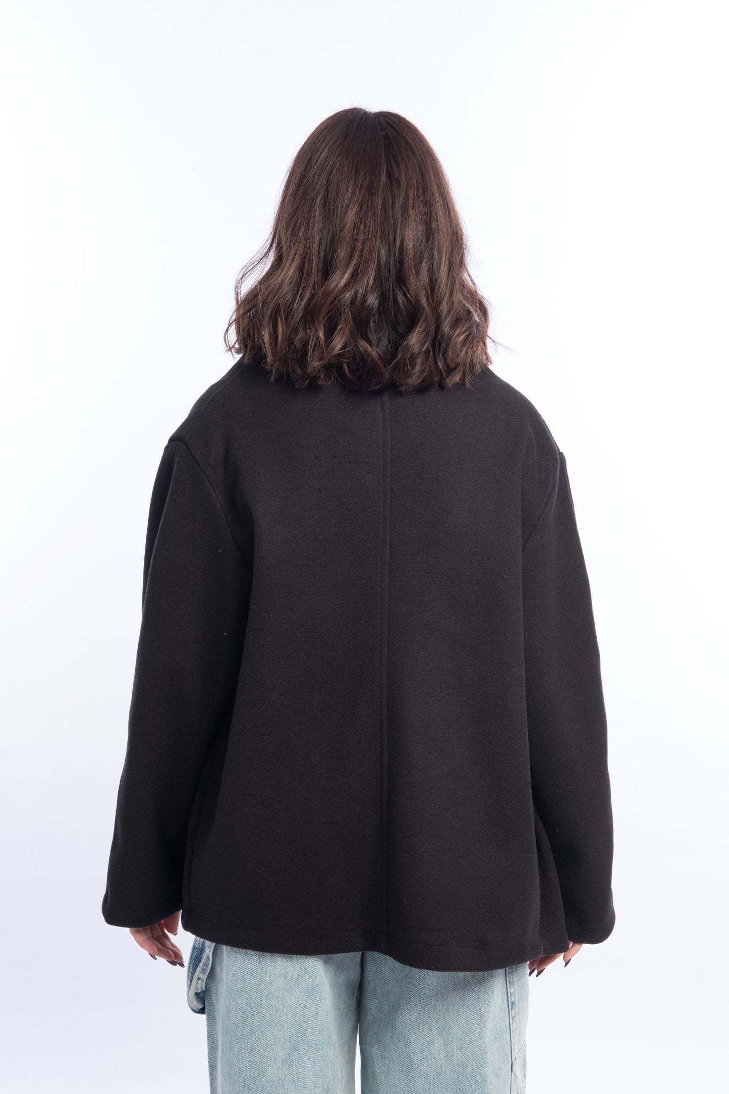 The Signature Buttons Jacket - Black